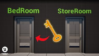 Open Door With Key | Unlock Door Key System Unreal Engine 5