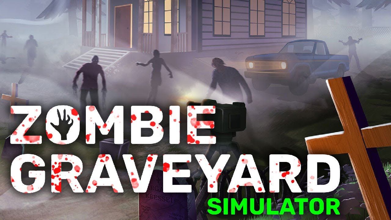 Zombie Graveyard Simulator official gameplay trailer preview