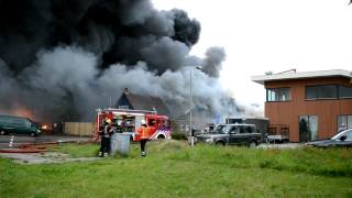 preview picture of video 'Zeer grote brand Emond aan de hoef'