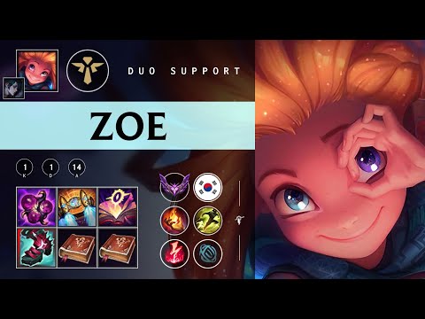 Zoe Support vs Thresh - KR Master Patch 25.24