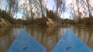 preview picture of video 'Pumping Station to 35 by kayak in 3D'
