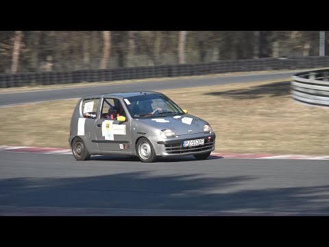 Marek Śmiglak Fiat Seicento - IV SuperOES Tor Poznań - 12.03.2022