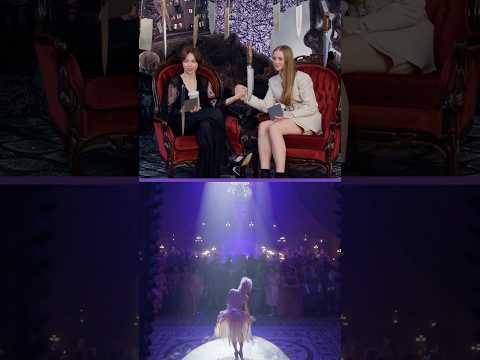 Emma Myers and Evie Templeton see the Enid and Agnes gala dance together for the first time!