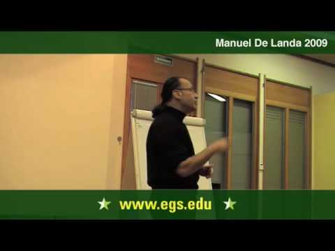 Manuel De Landa. Theory of Language. 2009 2/12