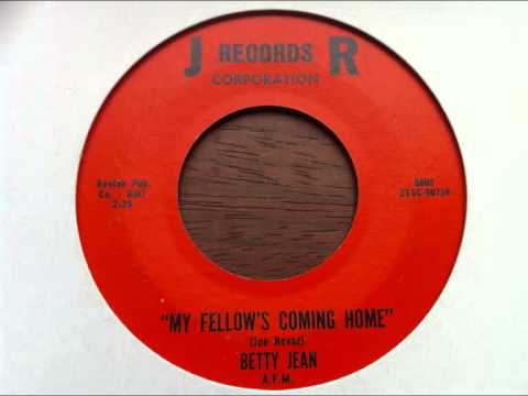 betty jean   my fellow's coming home   jr records