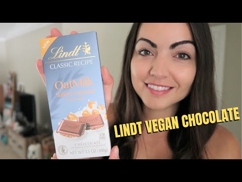 NEW LINDT VEGAN CHOCOLATE (made with oatmilk??)