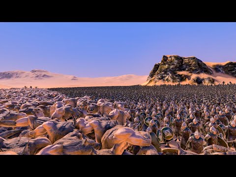 20 000 Rohan Swordsmans VS 15 000 Werewolfs - Ultimate Epic Battle Simulator 2 - UEBS 2 - UEBS 2022