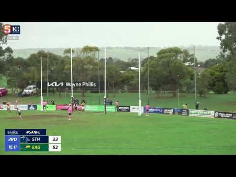 Rd 18 Hostplus SANFL Snapshot - South's Finn Emile-Brennan dodges & goals