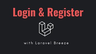 [ និយាយខ្មែរ ]  Laravel Breeze: Login & Registration