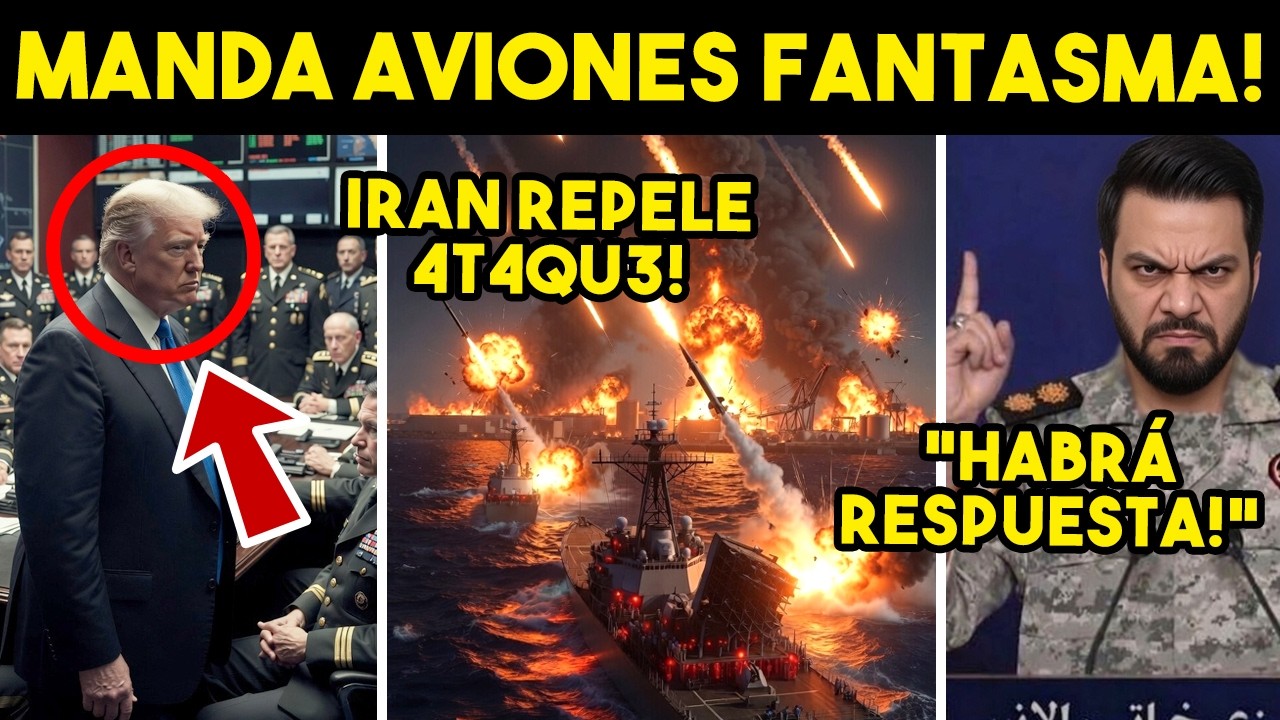 PESADILLA TOTAL! FRACASA 4T4QU3 SORPRESA A IRAN, HUYEN DESTRUCTORES DE EU. SE CAE FARSA.