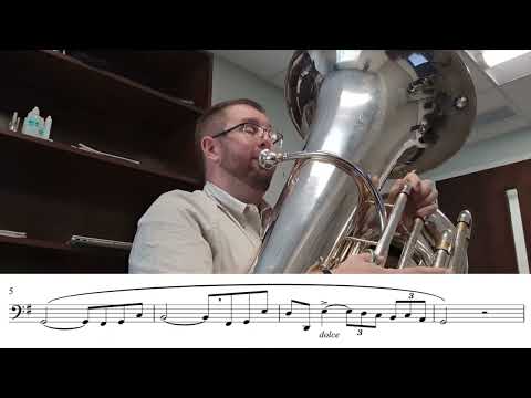 GMEA 2023-2024 All-State CB Lyrical Etude: Tuba
