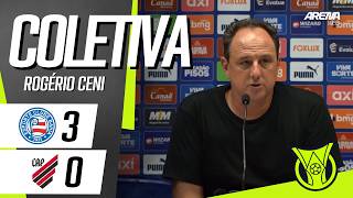 COLETIVA ROGÉRIO CENI | AO VIVO | Bahia x Athletico-PR - Brasileirão 2026