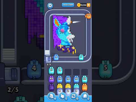 Pixel Flow Level 2384 Walkthrough