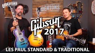 Gibson 2017 Les Paul Shoot Out - Standard vs Traditional!