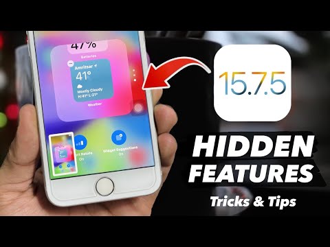 iOS 15.7.5 - New Secret Hidden Features - Tricks & Tips (2023)
