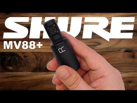 Immagine Shure MOTIV MV88+ Video Kit with iOS / USB Condenser Microphone. New with Full Warranty! - 9