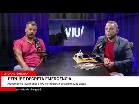 PERUÍBE DECRETA EMERGÊNCIA APÓS CHUVAS HISTÓRICAS