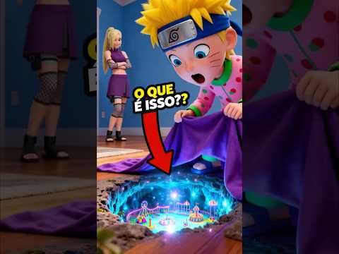 Naruto achou um PARQUE SECRETO em casa! 🎡🎢