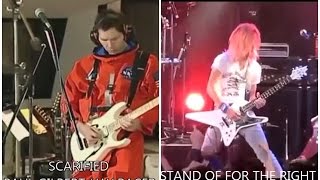 Scarified (Paul Gilbert w/ Racer X) / Stand Up For the Right (Galneryus) LICKS