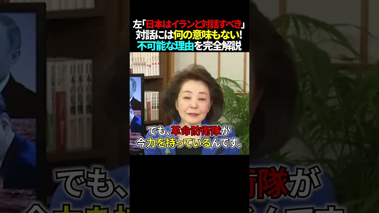 イランや中国との対話が無駄な理由… #イラン情勢 #世界情勢 #高市政権 #自民党 #高市早苗 #イラン #中国 #日本 #shorts