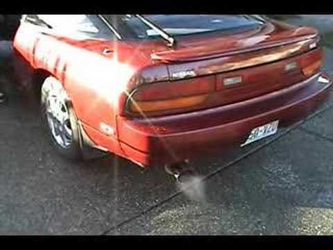 240sx 2.5\"Megan Racing Exhaust (cold start)