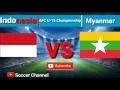SAKSIKAN INDONESIA VS MYANMAR AFF U 15 LIVE Link Di Deskripsi