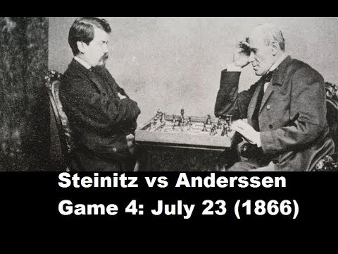 Game 4: Anderssen vs Steinitz - London (1866) #25