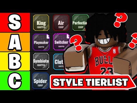 I Ranked EVERY STYLE for COMPETITIVE in Basketball Zero (Roblox)