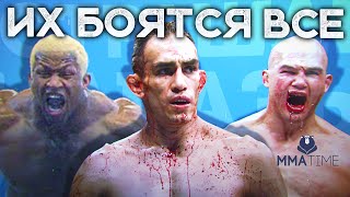 ? ТОП 10 САМЫХ УСТРАШАЮЩИХ БОЙЦОВ В ММА
