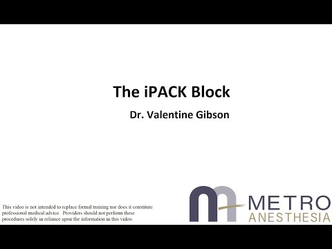 iPACK Block - Dr. Valentine Gibson