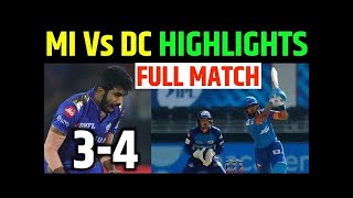 HIGHLIGHTS MI vs DC QUALIFIER 1 IPL 2020 FULL MATCH HIGHLIGHTS
