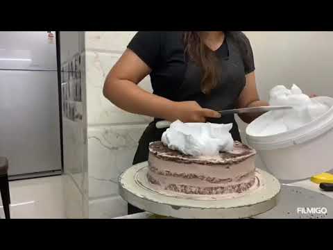 Wedding cake for beginners👩🏻‍🍳