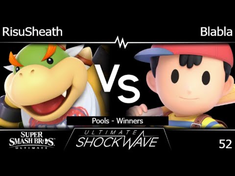 USW 52 - RUSE | RisuSheath (Bowser Jr.) vs Blabla (Ness) Pools - Winners - SSBU