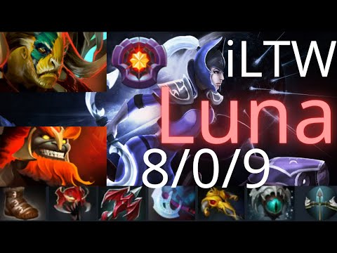 iLTW Luna vs Morphling, Axe, DP - that Earth Splitter, so good - Nigma vs IG AniMajor dota2