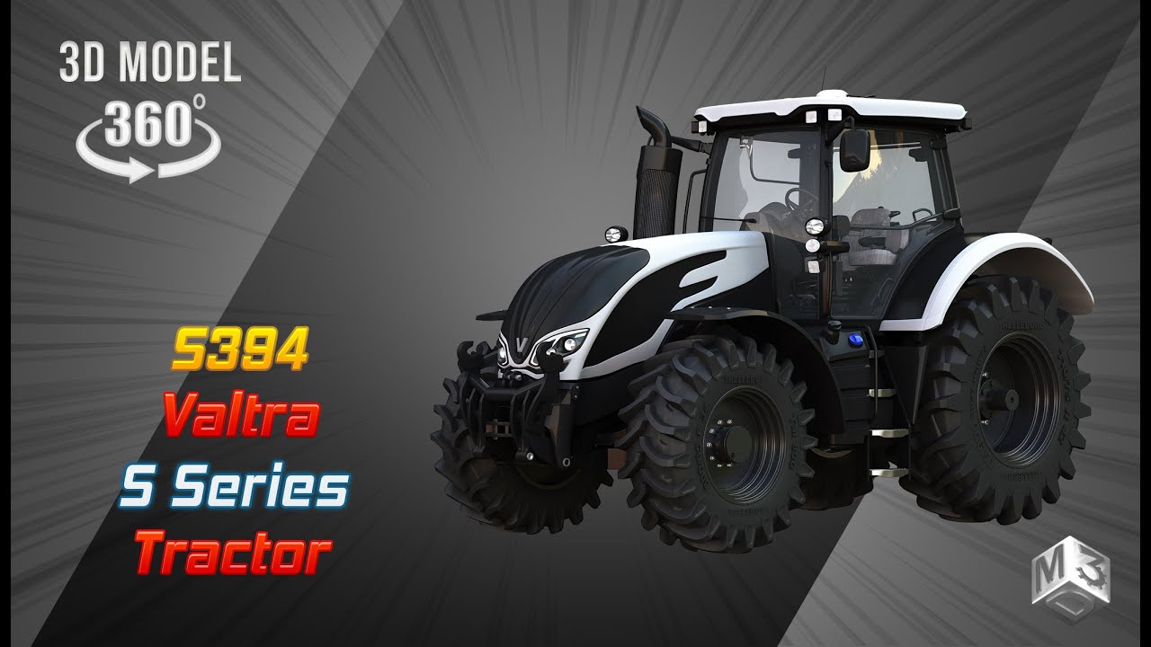 S serisi trakt&ouml;r 3D Model