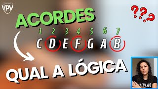 CONSTRUÇÃO DE ACORDES: A Lógica Que Clareia TUDO!