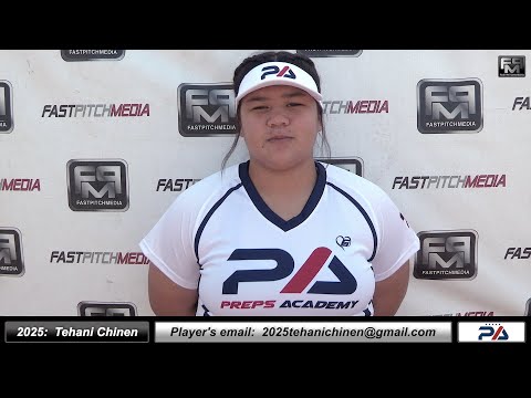2025 Tehani Chinen 3.7 GPA - First & Third Base Softball Recruiting Skills Video - Preps Academy