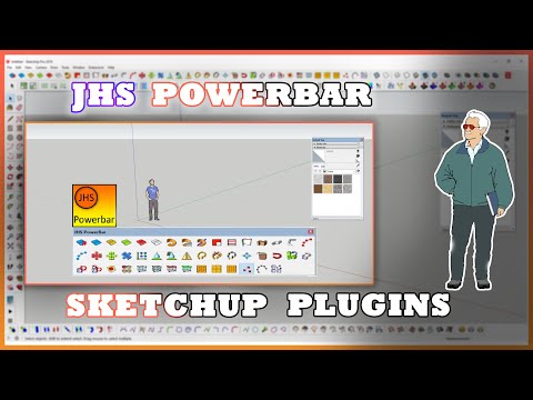 Sketchup Plugin Tutorial #1 - JHS POWERBAR