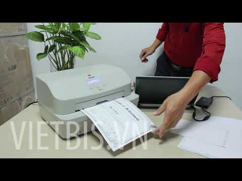 Trải nghiệm máy in bằng, in hóa đơn, in sổ Olivetti PR2