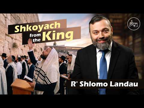 Shkoyach from the King | Rabbi Shlomo Landau