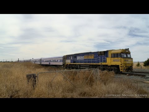 2AM8  "The Overland" Passenger Train To Melbourne (27/1/2020) - PoathTV Australian Railways