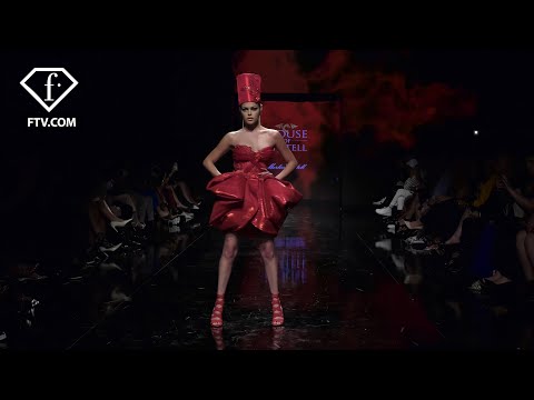 Avangarde show-stopper for S/S 22 by House of Castell, LAFW powered by Art Hearts | FashionTV | FTV