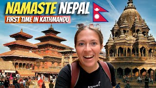 FIRST TIME in NEPAL 🇳🇵 Arriving in Beautiful KATHMANDU NEPAL