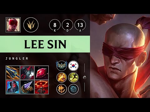 Lee Sin Jungle vs Zed - KR Challenger Patch 25.14