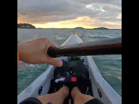 Beautiful sunset sky #surfski #sunsetphotography #paddler #newzealand