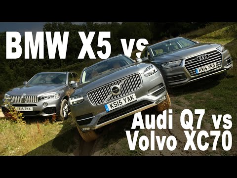 Битва SUV:  BMW X5 25d xDrive vs Volvo XC90 New vs Audi Q7 New  | «EVO Trips»