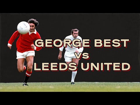 George Best vs Leeds United | 1966/67 First Division