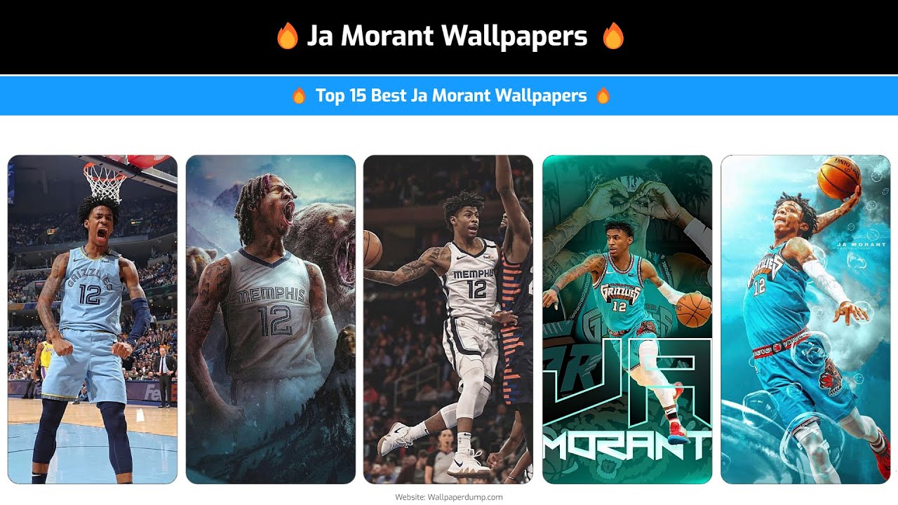 Ja Morant Wallpapers | Top 15 4k Ja Morant Wallpaper For Your Smartphone