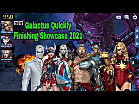 Galactus Quickly Finishing Showcase 2021 - Marvel Future Fight