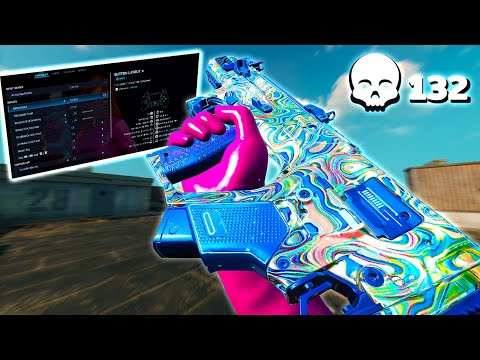 The FASTEST META SMG + my NEW UPDATED SETTINGS on Warzone👑🎮